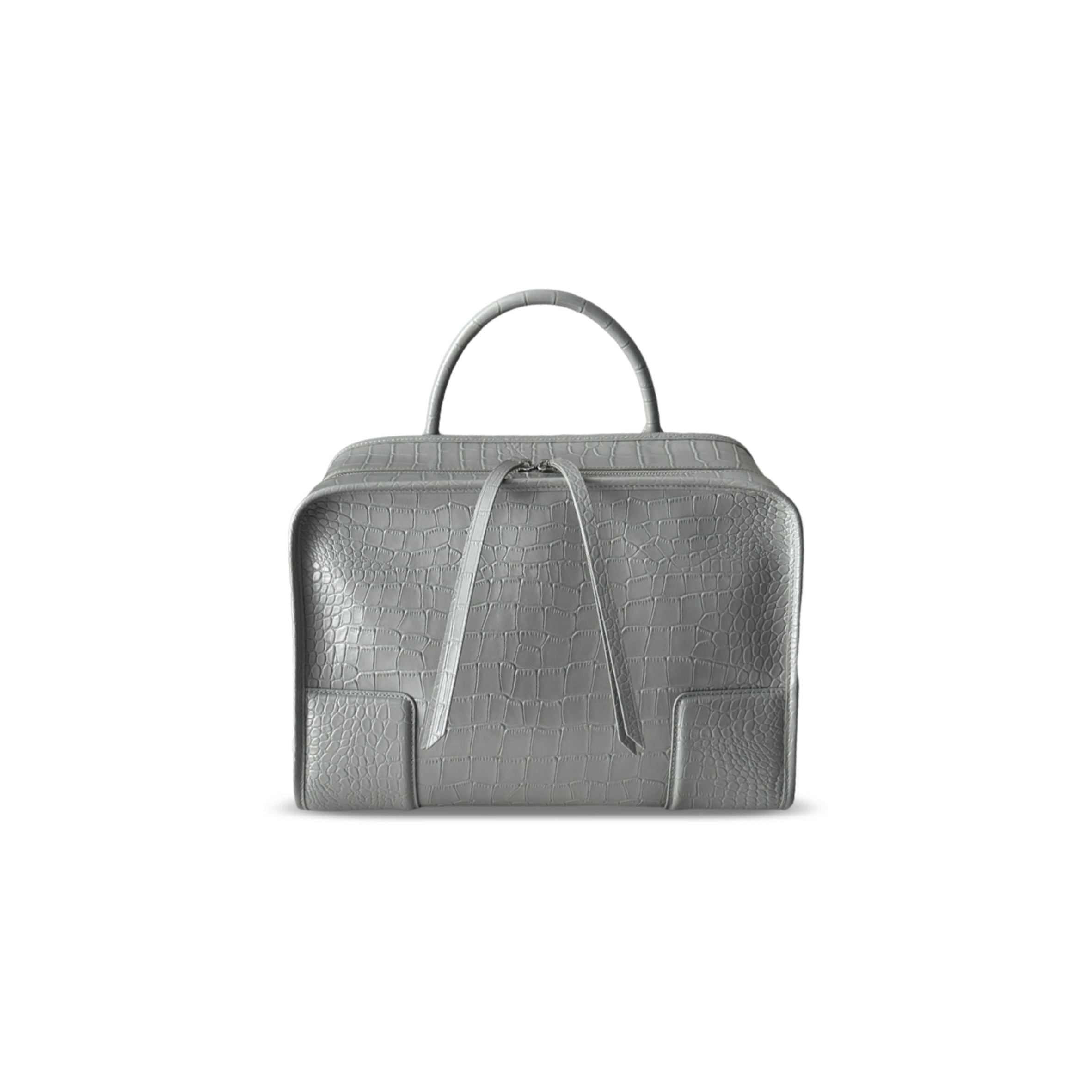LOEWE LARGE AMAZONA 180 BAG IN CROCODILE-EMBOSSED A039ASRX02 (34.5*27*14cm)